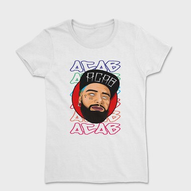 19133 Graffiti Rappers Cap, Tricou Femei