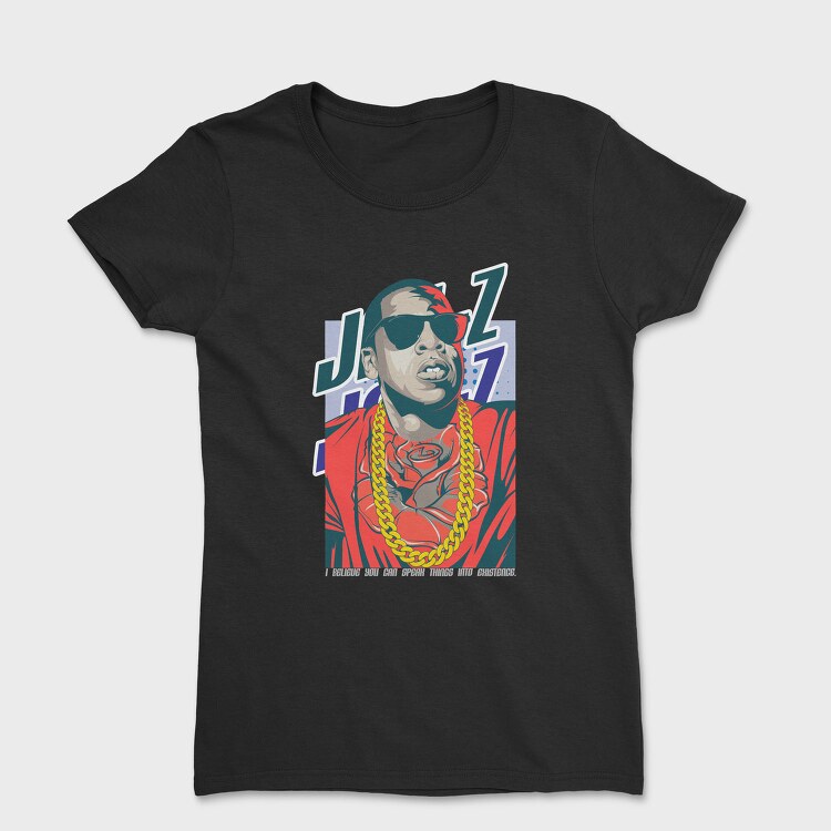 19142 Jay Z Vintage, Tricou Femei