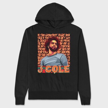 19143 Jcole Graffiti, Hanorac Oversize Barbati (Unisex)
