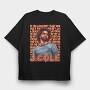 19143 Jcole Graffiti, Tricou Oversize Barbati (Unisex)