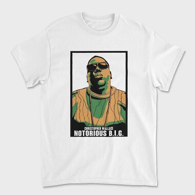 19150 Notorious B C, Tricou Barbati (Unisex)