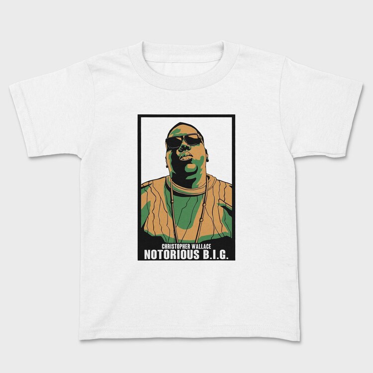 19150 Notorious B C, Tricou Copii