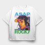 19156 Rakim Mayers Rocky, Tricou Oversize Barbati (Unisex)
