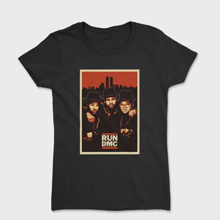 19163 Run Dmc Thug Life, Tricou Femei