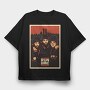 19163 Run Dmc Thug Life, Tricou Oversize Barbati (Unisex)