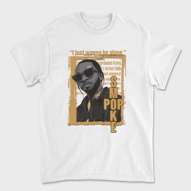 19166 Smoke Pop, Tricou Barbati (Unisex)