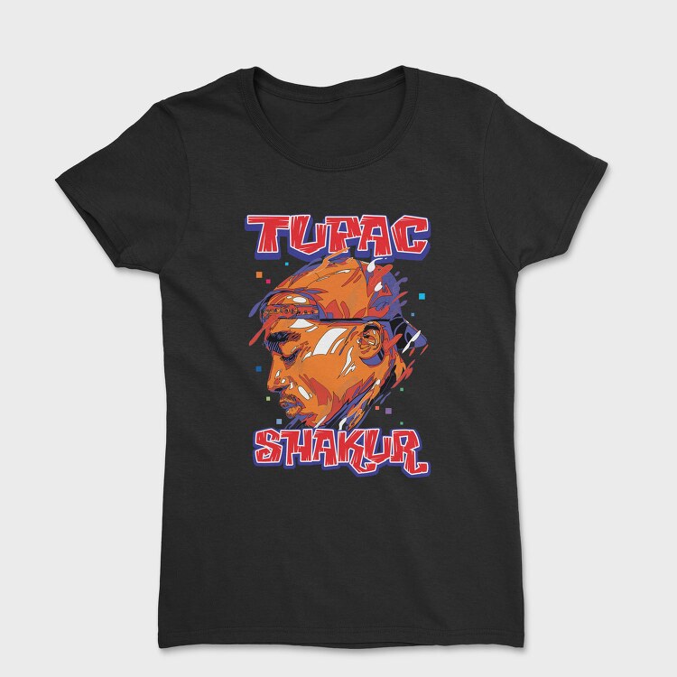 19182 Tupac Shakur, Tricou Femei