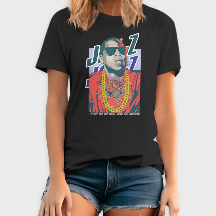 19142 Jay Z Vintage, Tricou Barbati (Unisex)