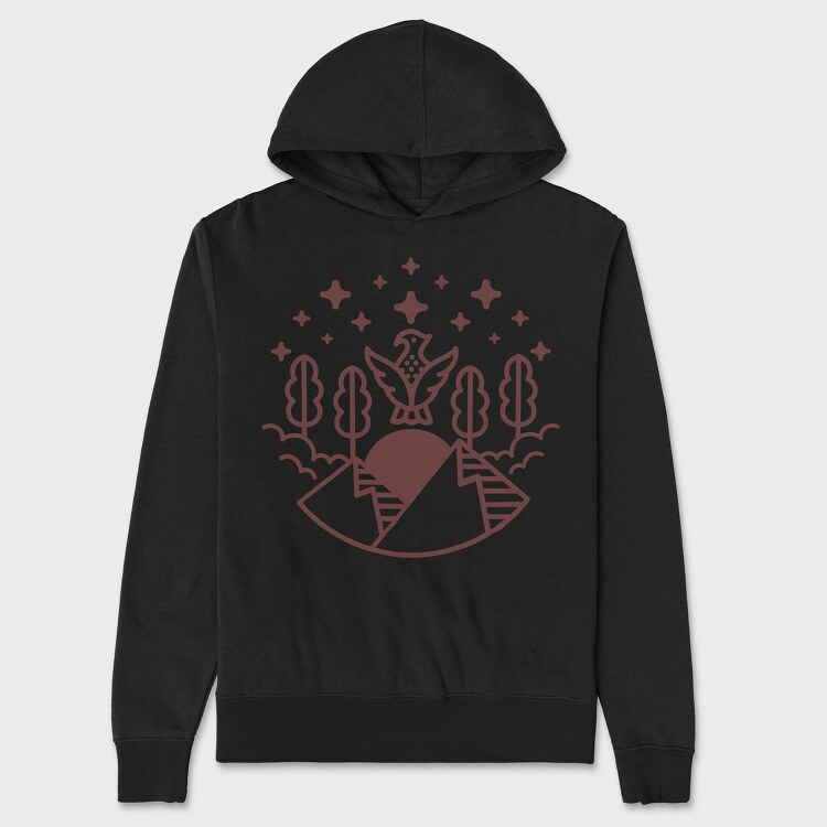 Feel the Wind, Hanorac Oversize Barbati (Unisex)