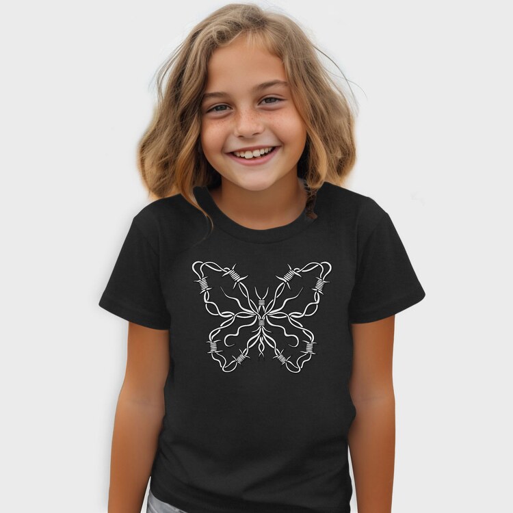 Barbered Wire Butterfly, Tricou Copii