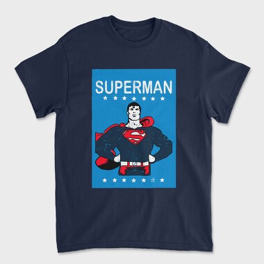 Tricou Barbati (Unisex), Superman 9