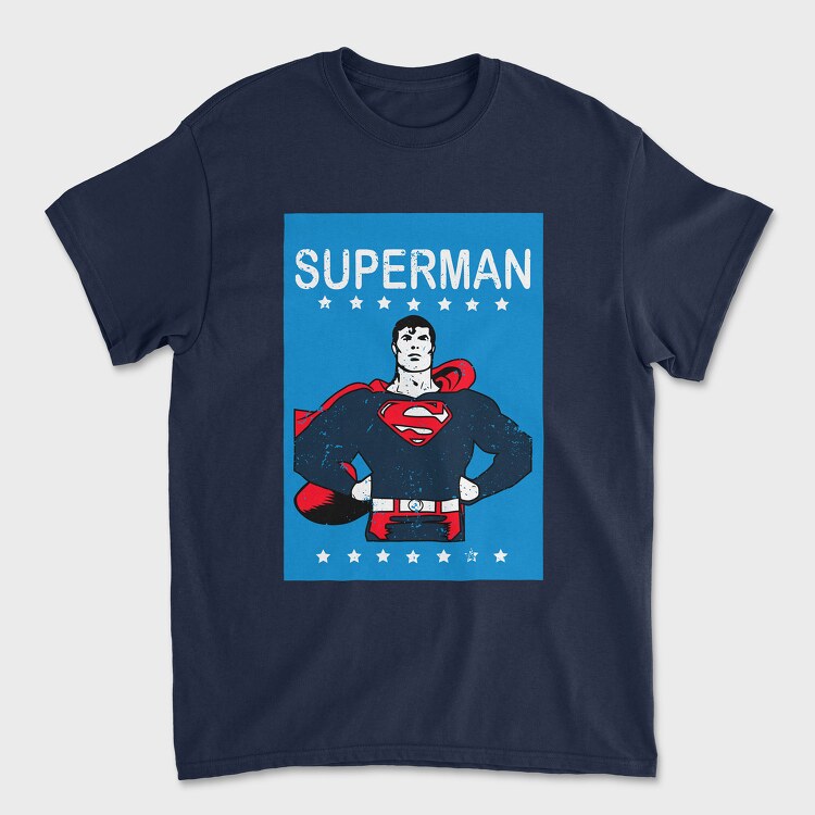 Tricou Barbati (Unisex), Superman 9