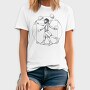 Basketball Vitruvian Man, Tricou Barbati (Unisex)