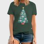 Football Christmas Tree, Tricou Barbati (Unisex)