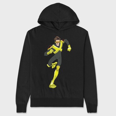 Cartoon Retro X Men 6, Hanorac Oversize Barbati (Unisex)