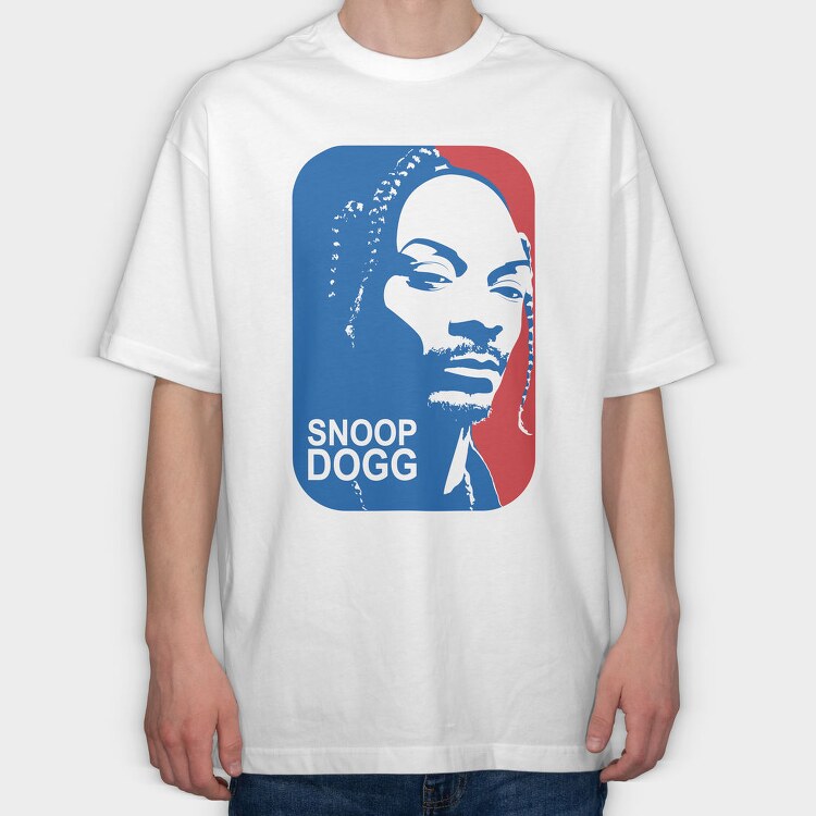 19170 Snop Dogg, Tricou Oversize Barbati (Unisex)