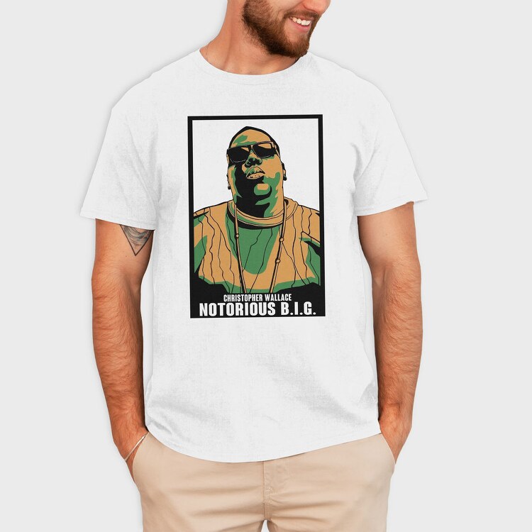 19150 Notorious B C, Tricou Barbati (Unisex)