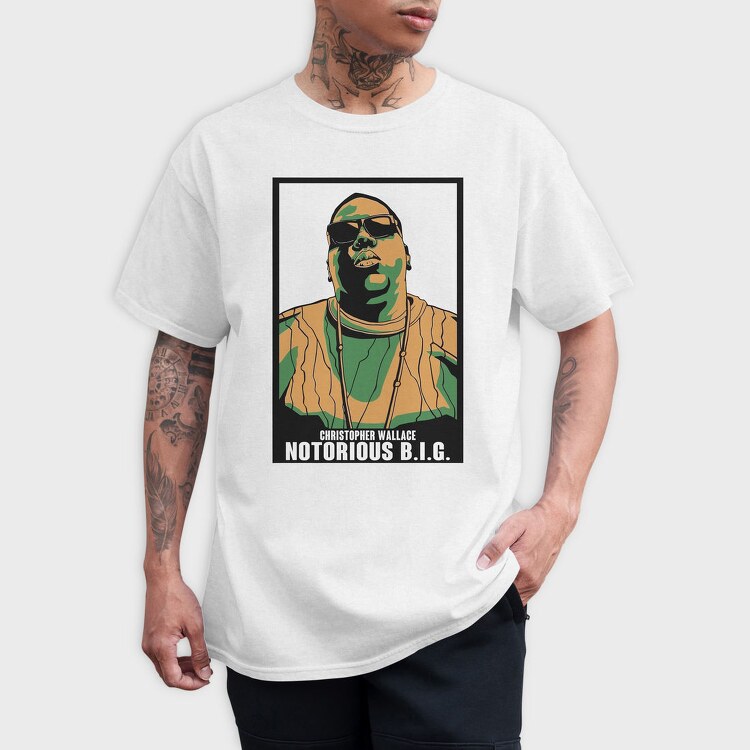 19150 Notorious B C, Tricou Barbati (Unisex)