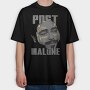 19153 Post Malone Tattoo, Tricou Oversize Barbati (Unisex)