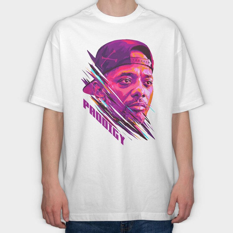 19155 Prodige Rapper, Tricou Oversize Barbati (Unisex)