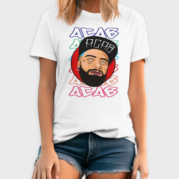 19133 Graffiti Rappers Cap, Tricou Barbati (Unisex)