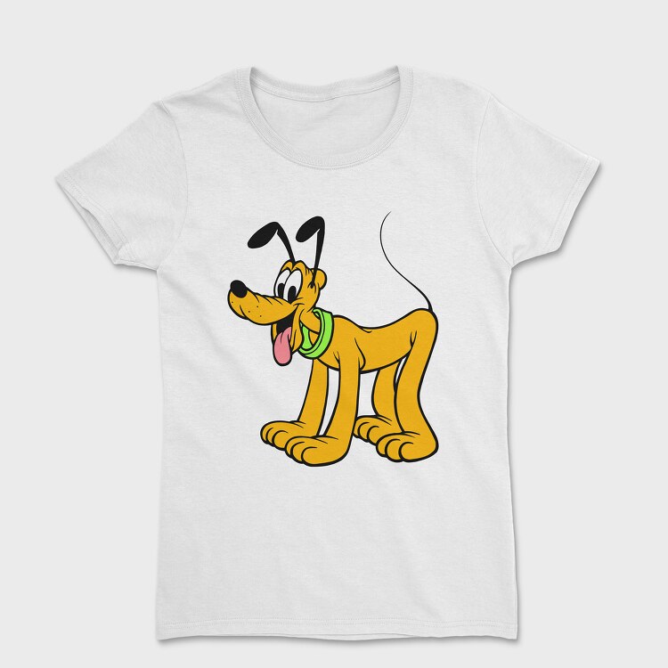 Tricou Femei, Cartoon Retro Pluto 4