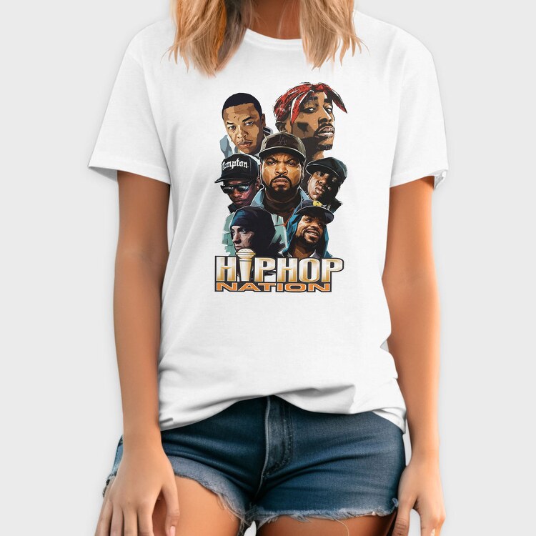 19134 Hip Hop Icons, Tricou Barbati (Unisex)