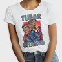 19181 Tupac Shakur Hip Hop, Tricou Femei