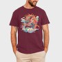 Colorful Dragon Chinese, Tricou Barbati (Unisex)