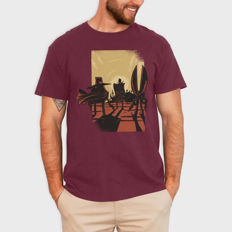 Rock Paper Scissors, Tricou Barbati (Unisex)