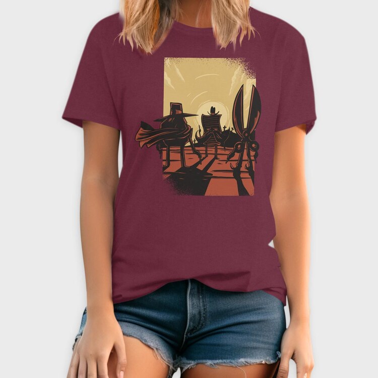 Rock Paper Scissors, Tricou Barbati (Unisex)