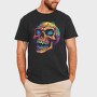 Colorful Skull, Tricou Barbati (Unisex)