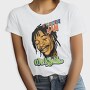 19185 Wiz Khalifa Vintage, Tricou Femei