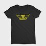 AEROSMITH Logo Name Art, Tricou Femei