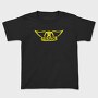 AEROSMITH Logo Name Art, Tricou Copii