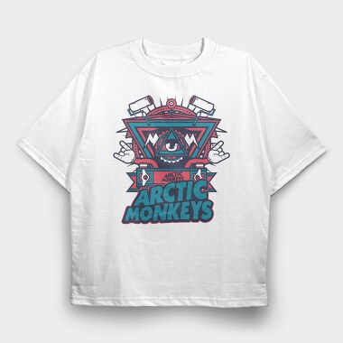 ARCTIC MONKEYS Art1, Tricou Oversize Barbati (Unisex)