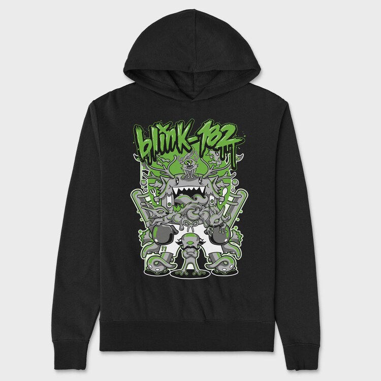 BLINK 182 Art1, Hanorac Oversize Barbati (Unisex)