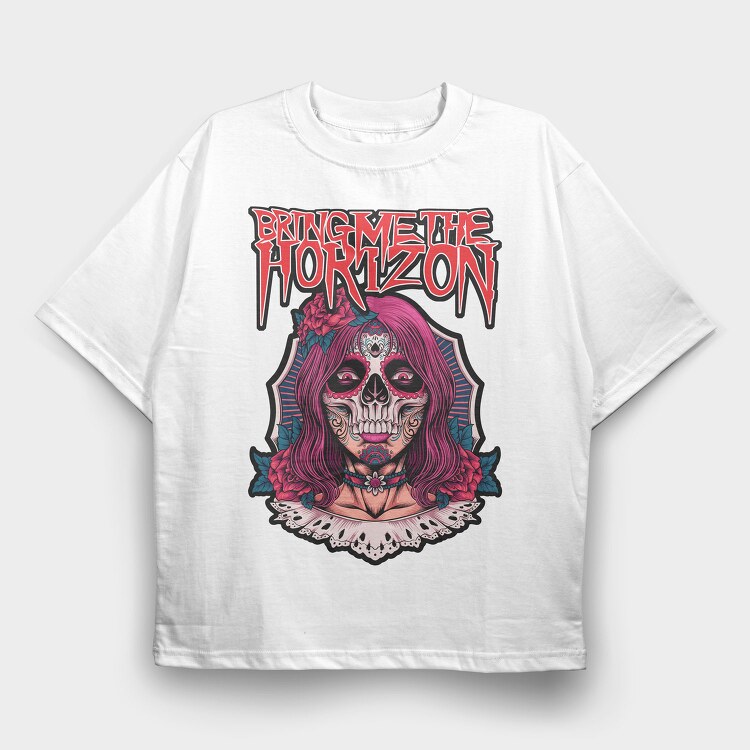 BRING ME THE HORIZON, Tricou Oversize Barbati (Unisex)