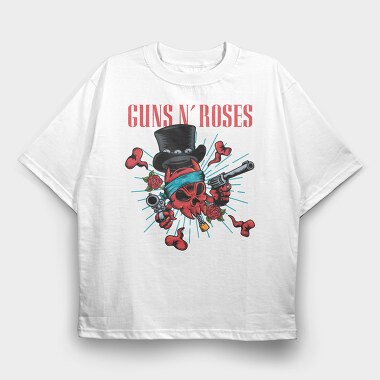 GNR Art3, Tricou Oversize Barbati (Unisex)