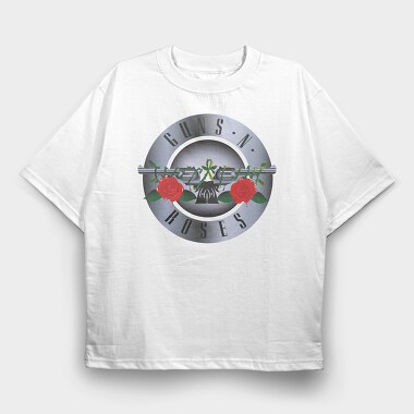 GUNS N ROSES Art2, Tricou Oversize Barbati (Unisex)