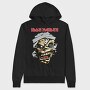 IRON MAIDEN EDDIE METAL, Hanorac Oversize Barbati (Unisex)