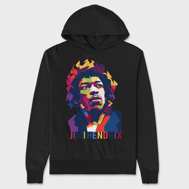 J HENDRIX Art1, Hanorac Oversize Barbati (Unisex)