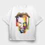 JAMES HETFIELD 1, Tricou Oversize Barbati (Unisex)