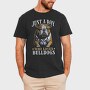 Just a Boy Who Loves Bulldog, Tricou Barbati (Unisex)