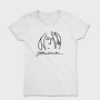 JOHN LENNON Face Art, Tricou Femei
