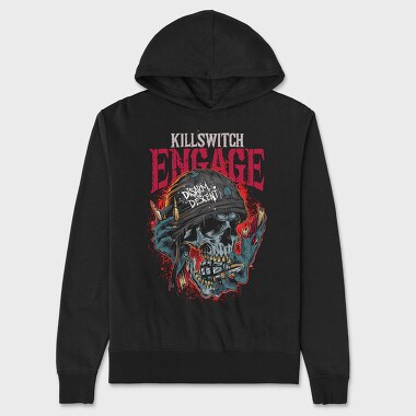 KILLSWITCH ENGAGE, Hanorac Oversize Barbati (Unisex)