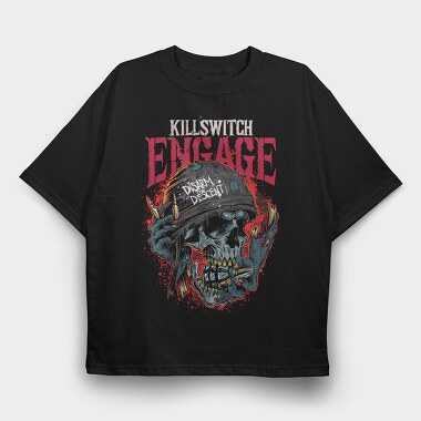 KILLSWITCH ENGAGE, Tricou Oversize Barbati (Unisex)