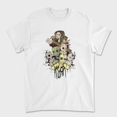 KORN Art1, Tricou Barbati (Unisex)