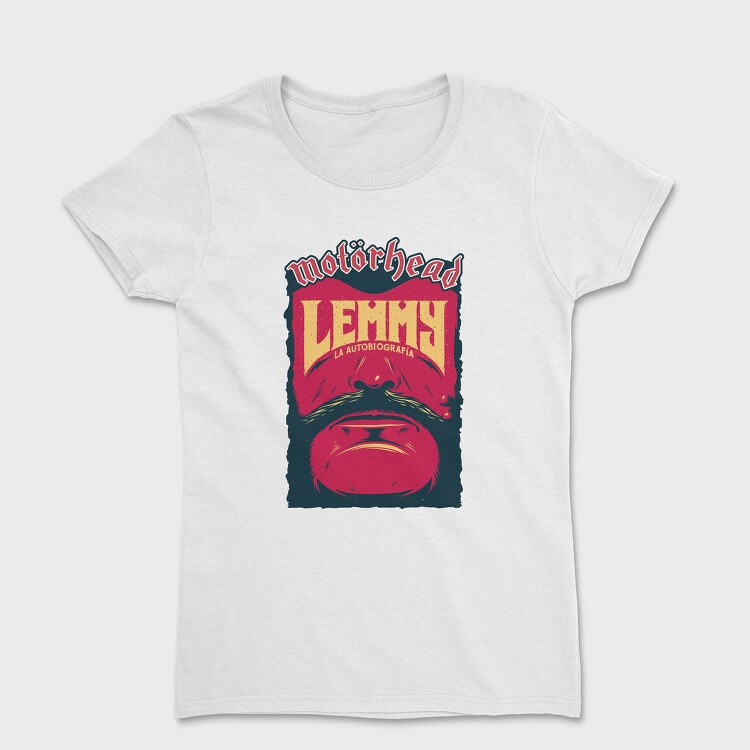 LEMMY Face Art, Tricou Femei