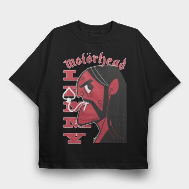 LEMMY Motorhead, Tricou Oversize Barbati (Unisex)